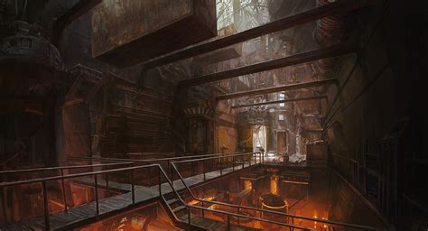 Sci-Fi industrial interior by Eric Prout : r/ImaginaryFactories