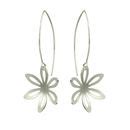 Silver Daisy Flower Earrings By Gabriella Casemore Jewellery ...