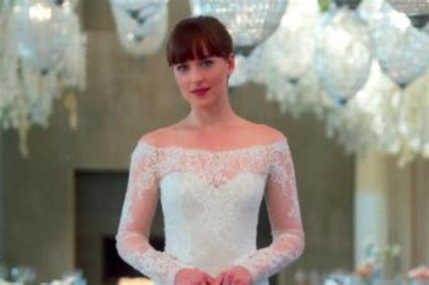 Fifty Shades Freed dress joins list of best movie wedding gowns, Latest Fashion News - The New Paper