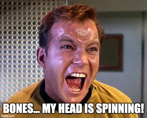 Captain Kirk Screaming Memes - Imgflip