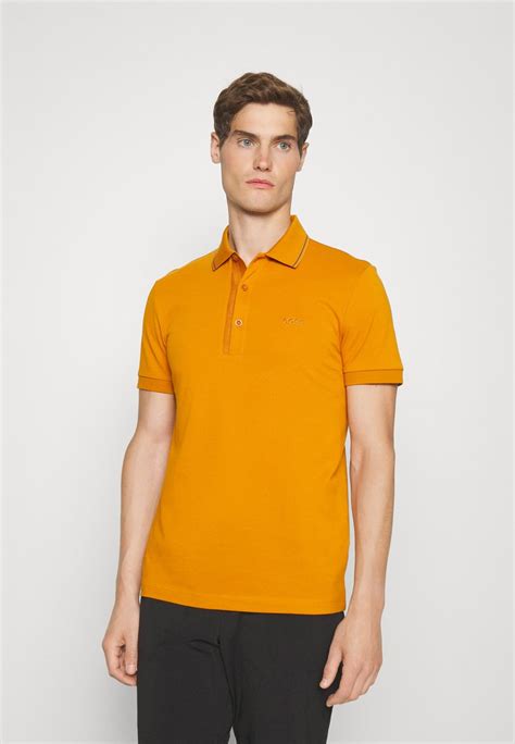 BOSS PAULE - Polo shirt - dark yellow two/orange - Zalando.de