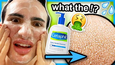 I tried Cetaphil DAILY FACIAL CLEANSER for ONE WEEK!! (literally does the opposite sis) - YouTube