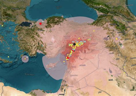 Earthquake in Turkey Live Map