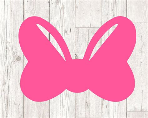 Minnie Mouse Bow Svg Minnie Mouse Svg Clipart Png Cutting - Etsy Ireland