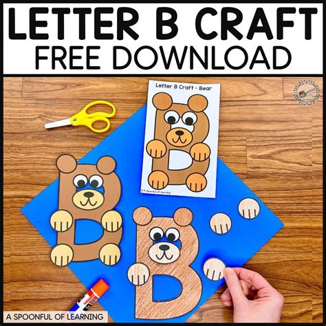 Printable Letter B Craft