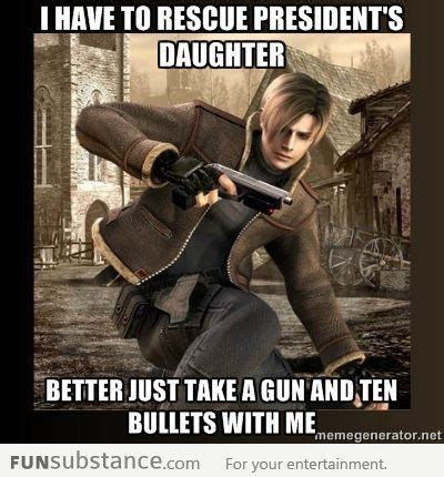 Leon S Kennedy's Logic - FunSubstance | Resident evil leon, Resident ...