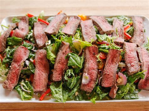 Grilled Beef Salad recipe from Ree Drummond via Food Network Meat Recipes, Salad Recipes ...