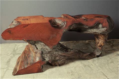 MAKHA wood "LUIGI ROSSO" console on wheels extreme heavy by DELUXED Wooden Console, Luigi ...