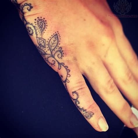 Tattoos For Girls On Side Of Hand