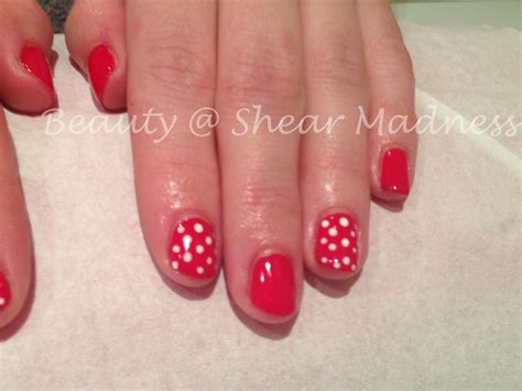 Red polka dot | Nails, Red polka dot, Beauty