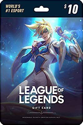 League of Legends $10 Gift Card - NA Server Only [Online Game Code ...