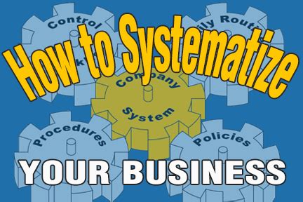 How to Systematize a Business to Run Without You - System100™