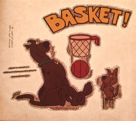 70s ORIG Scooby Doo Scrappy Show Basketball classic c… - Gem