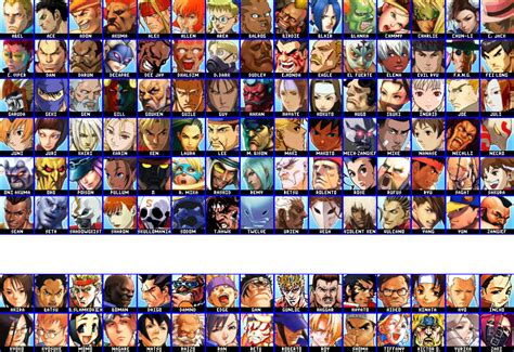 Ultimate Street Fighter Roster by Cobalsh on DeviantArt