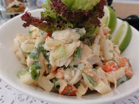 Seafood Salad With Crab And Lobster | AllFreeCopycatRecipes.com