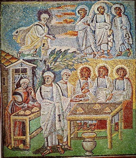 The Hospitality of Abraham: From Christ to Trinity | parochianus