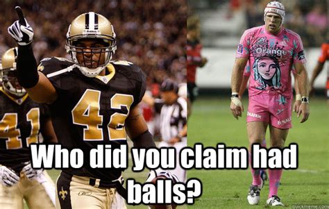 oh yeah, THESE SPORTS ARE DEFINENETLY ALIKE. - NFL vs Rugby - quickmeme