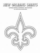 New Orleans Saints Coloring Pages For Kids sketch template