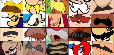 Whose Cartoon Mustache? Quiz