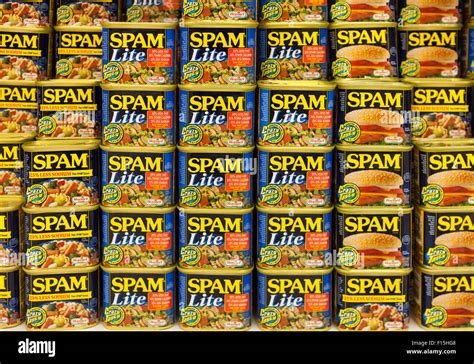 Spam cans hi-res stock photography and images - Alamy