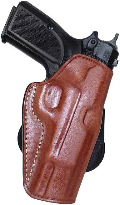 MASC HOLSTER Masc Leather Paddle Holster Fits Browning Hi-Power MK3 9mm ...