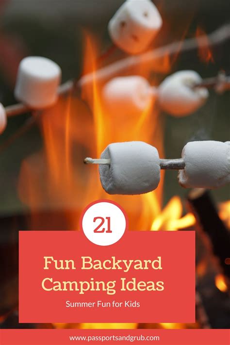 21 Backyard Camping Ideas For The Entire Family [Updated 2021]