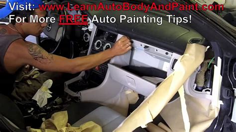 How To Paint Car Interior - Car Interior Painting - Video 2/2 - YouTube