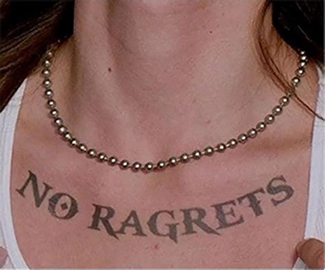 We're The Millers No Ragrets Tattoo: Amazon.de: Bekleidung