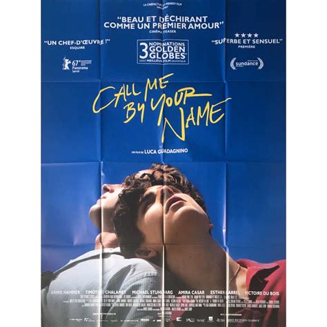 CALL ME BY YOUR NAME Movie Poster 47x63 in.