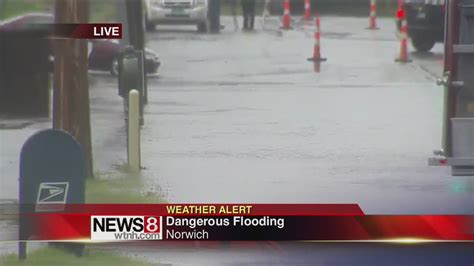 Flash flooding in Norwich - YouTube