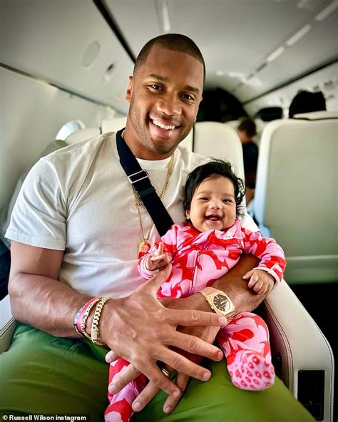 Russell Wilson Proudly Shares Sweet Photo of Daughter Amora Princess: 'She Always Makes Daddy ...