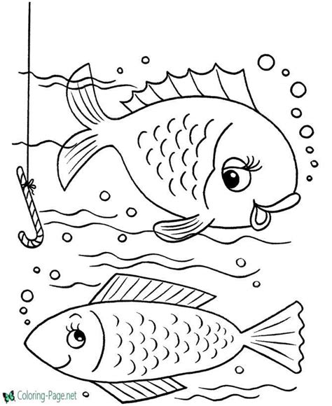 Fish Coloring Pages