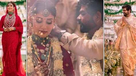 Nayanthara-Vignesh Shivan wedding highlights: Newlyweds look dreamy in pics, Shah Rukh Khan ...