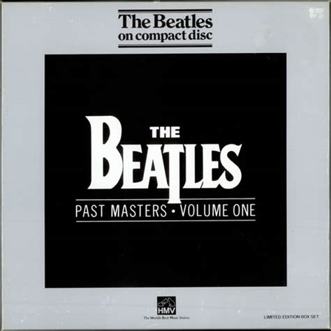 The Beatles Past Masters UK CD Album Box Set (293511)