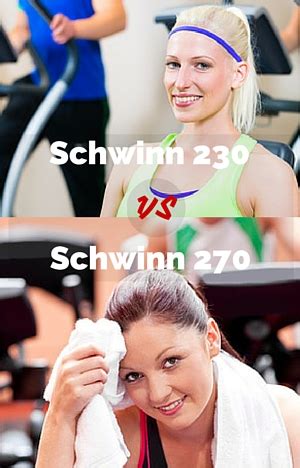 Schwinn 230 vs Schwinn 270 - How They Compare And Match Up • Indoors Fitness