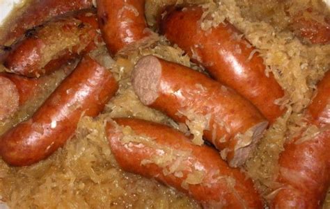 German Sauerkraut and Kielbasa Recipe - Food.com | Recipe | Kielbasa ...