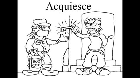 SAT Vocabulary Words: Acquiesce - YouTube