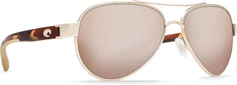 Amazon.com: Costa Del Mar Women's Loreto Aviator Sunglasses: Clothing