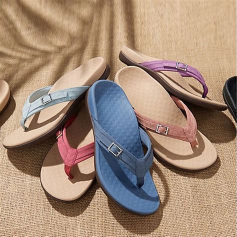 Women's Summer Beach Sandals Arch Support Thongs Orthaheel Casual Sandals | eBay