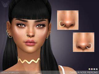 Star Nose Piercing Set – GiuliettaSims