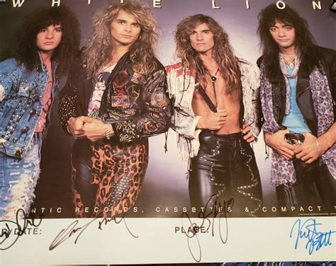 White Lion Signed Poster 1988, Original Album, Vintage Vinyl Record, Great Gifts, 70s 80s 90s - Etsy