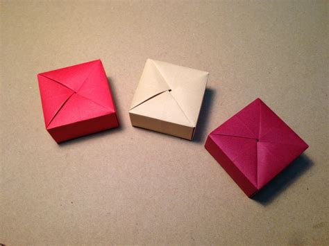 Origami Box Easy With Lid