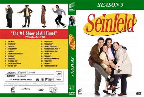 Seinfeld season 3 - TV DVD Custom Covers - Season 35 :: DVD Covers