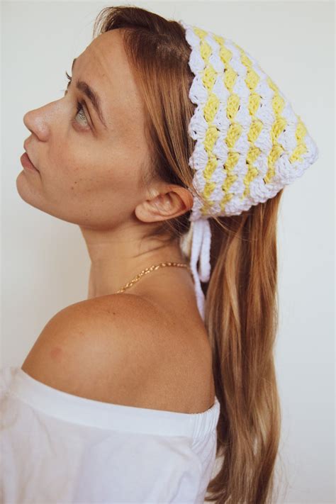 CROCHET PDF PATTERN Vintage Bandana instant Download - Etsy