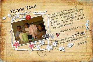 Thank You Card | Natalia's Baby Shower | Manuel Iglesias | Flickr