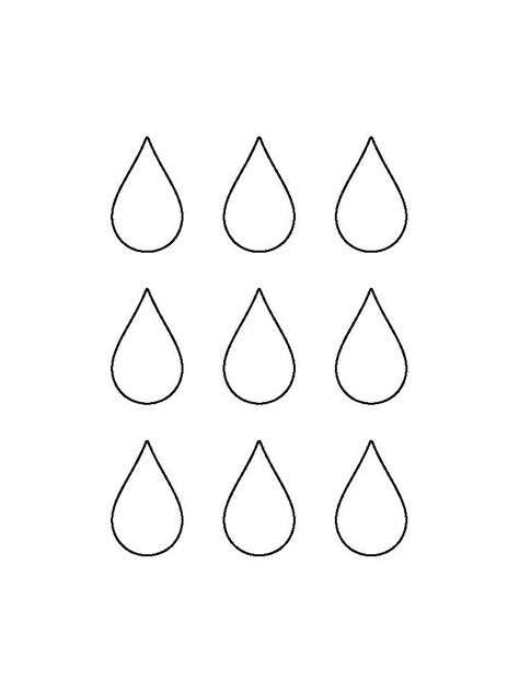 Free Water Drop coloring pages. Download and print Water Drop coloring pages | Water drop tattoo ...