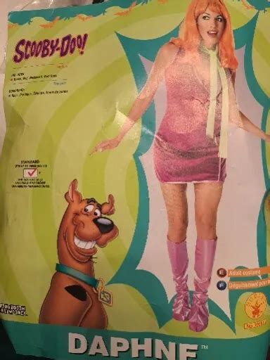 RUBIES SCOOBY DOO Halloween Costume Daphne Cosplay Wig One Size Up To Sz 12 $32.90 - PicClick