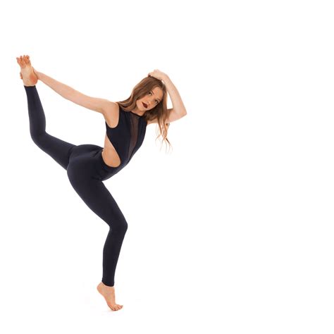 Sophie Unitard | Black dance costumes, Jazz dance poses, Dance outfits