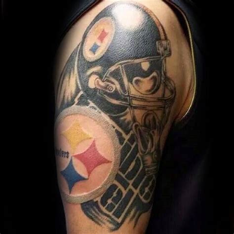20 Pittsburgh Steelers Tattoo Designs For Men - NFL Ink Ideas (With images) | Steelers tattoos ...