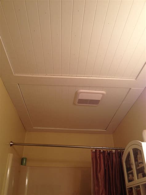 Beadboard Bathroom Ceiling Ideas